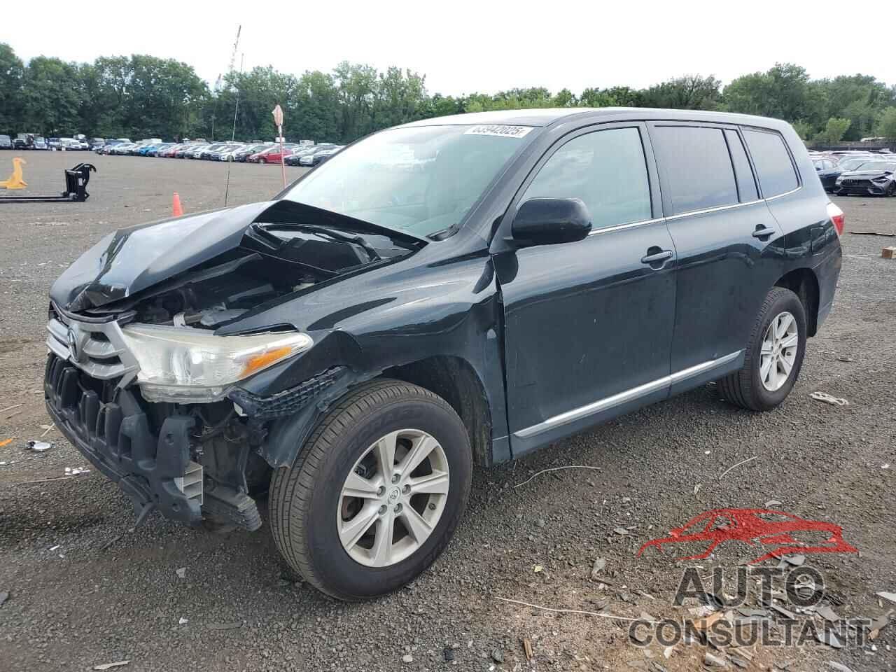 TOYOTA HIGHLANDER 2012 - 5TDBK3EH4CS124566