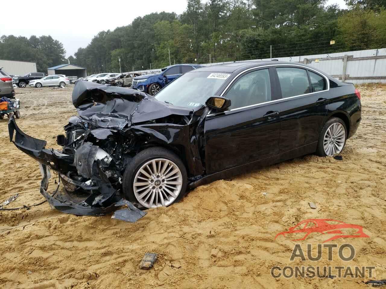 BMW 3 SERIES 2013 - WBA3B5C52DF597793