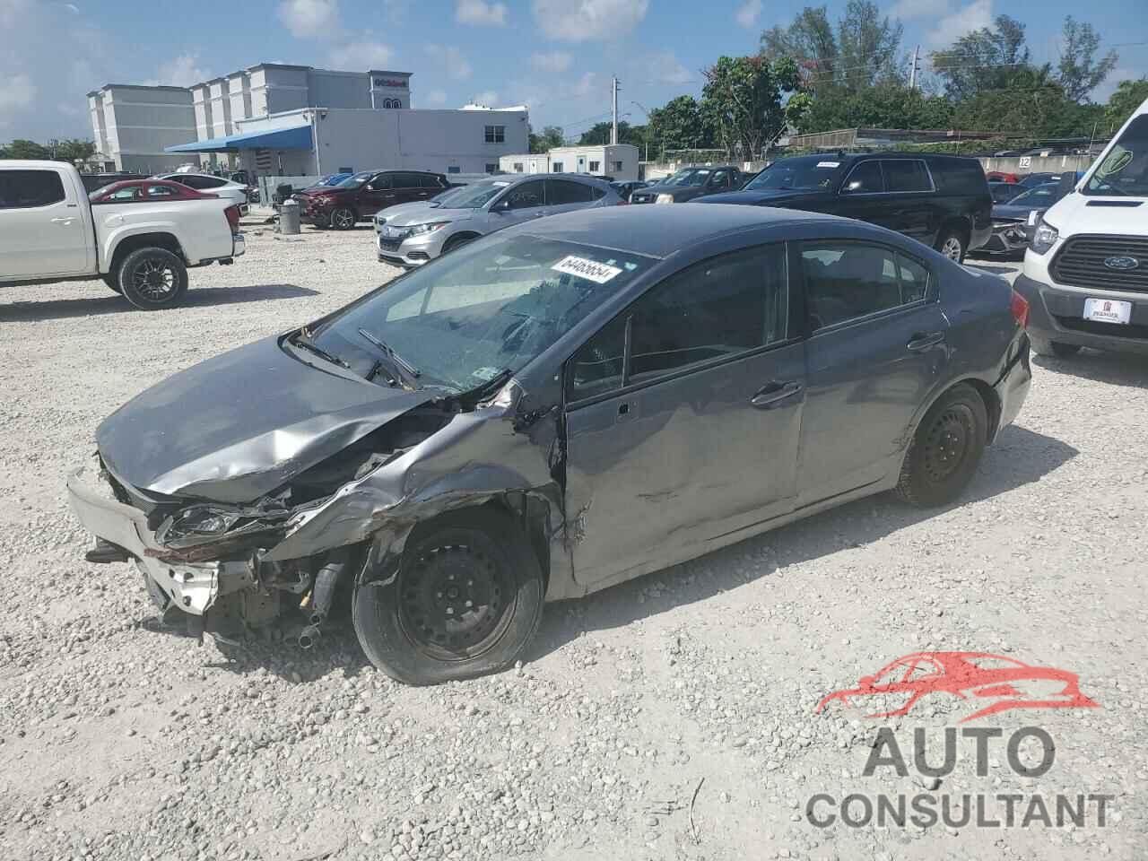 HONDA CIVIC 2012 - 2HGFB2F57CH322221