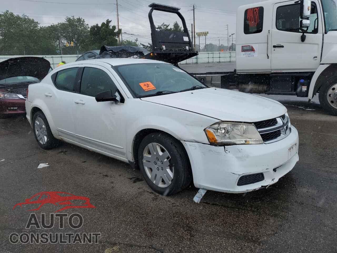 DODGE AVENGER 2012 - 1C3CDZAB8CN330499