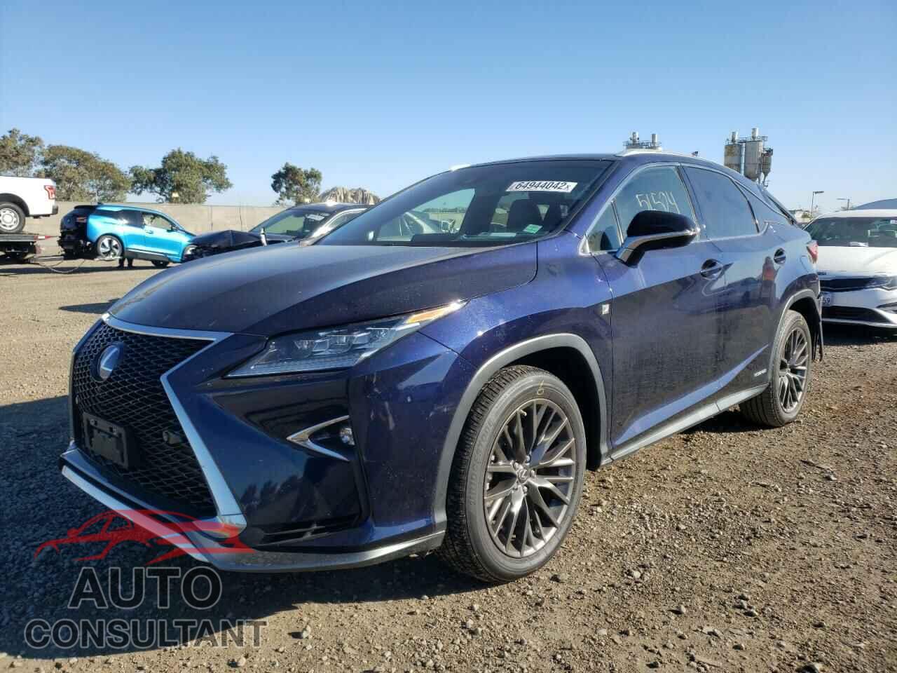 LEXUS RX450 2017 - 2T2BGMCA4HC011032