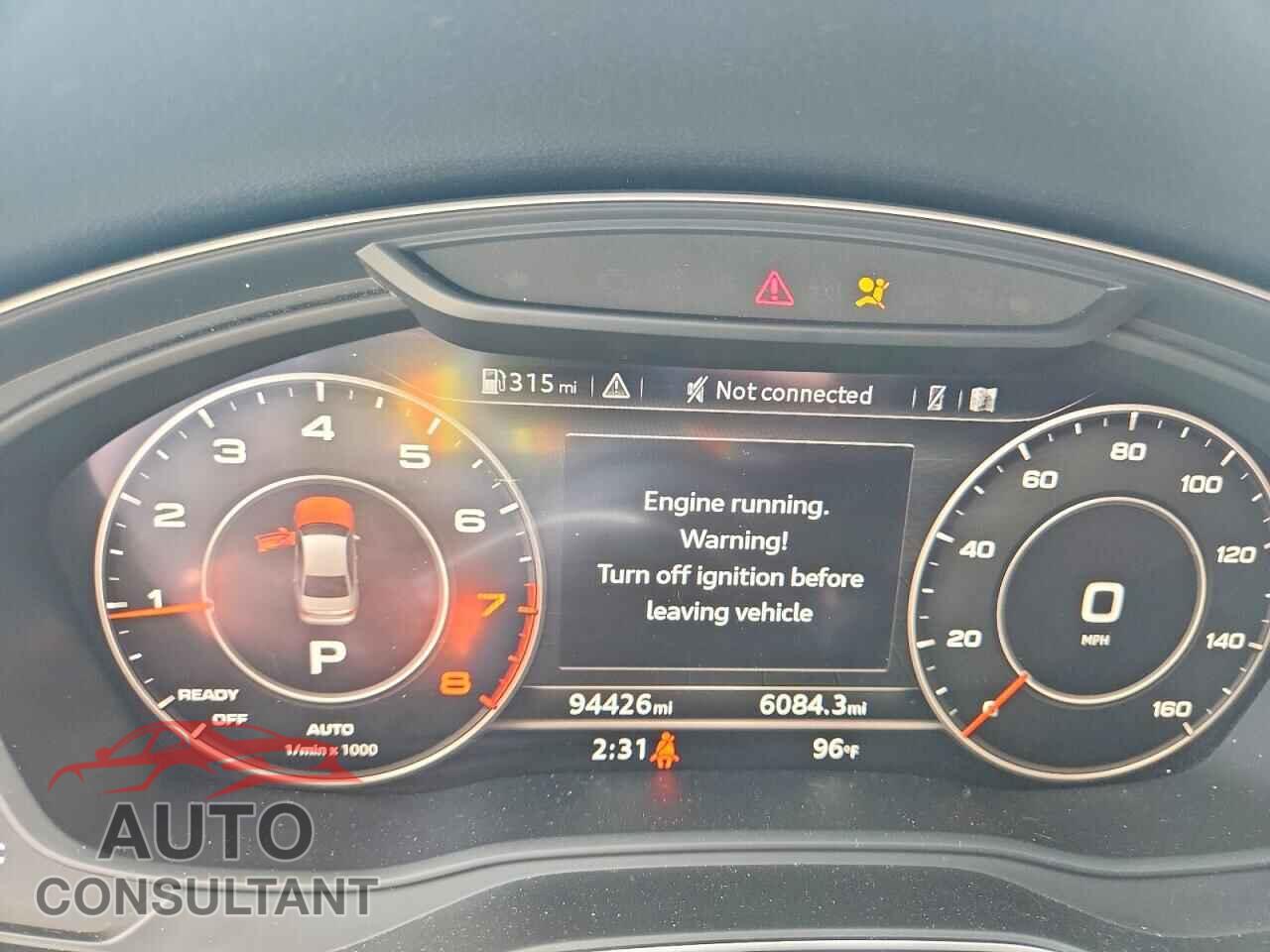 AUDI A4 2017 - WAUDNAF4XHN048264