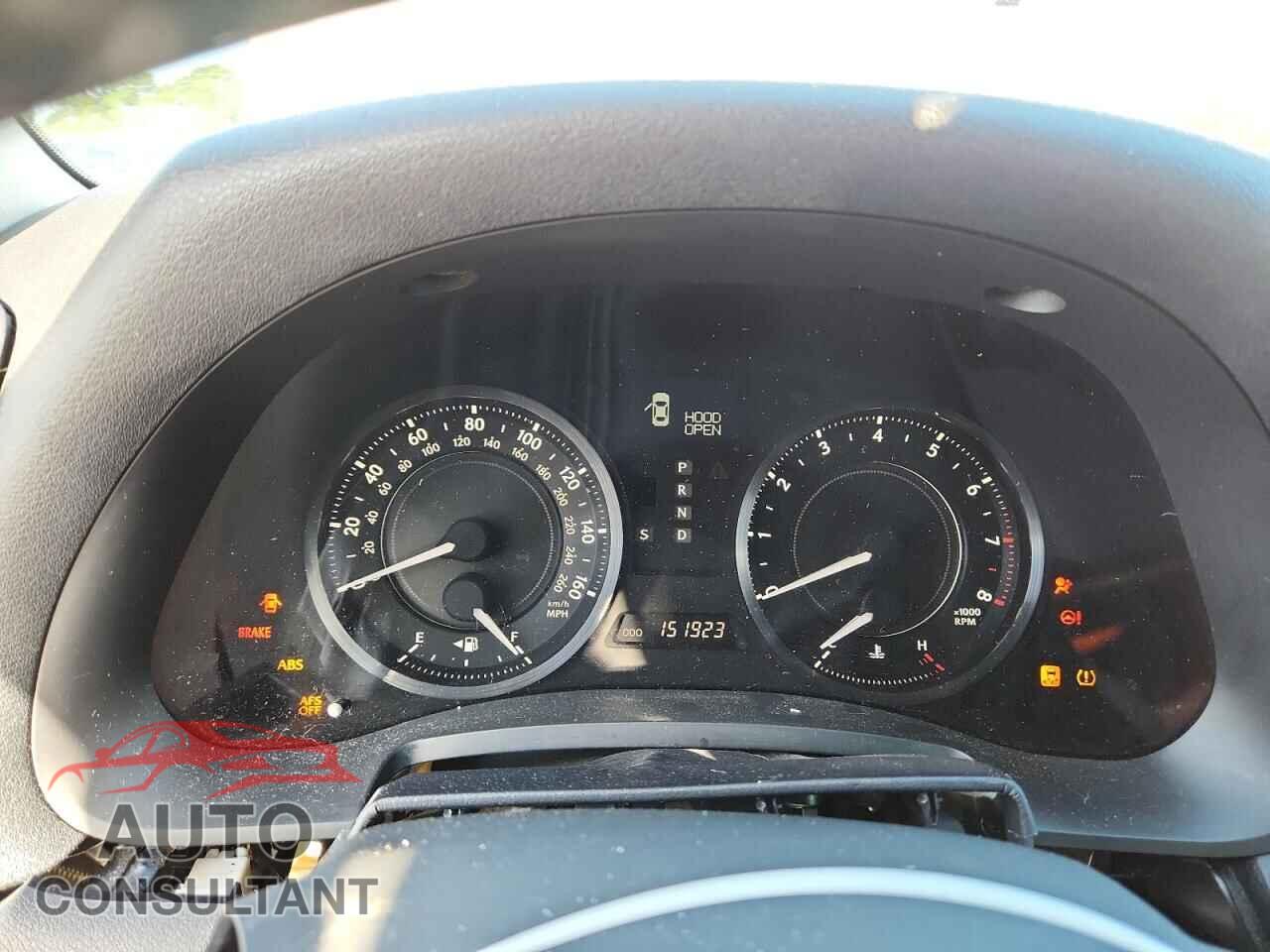 LEXUS IS 2010 - JTHFF2C21A2504840