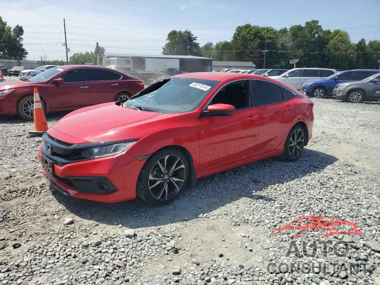 HONDA CIVIC 2019 - 2HGFC2F81KH593796