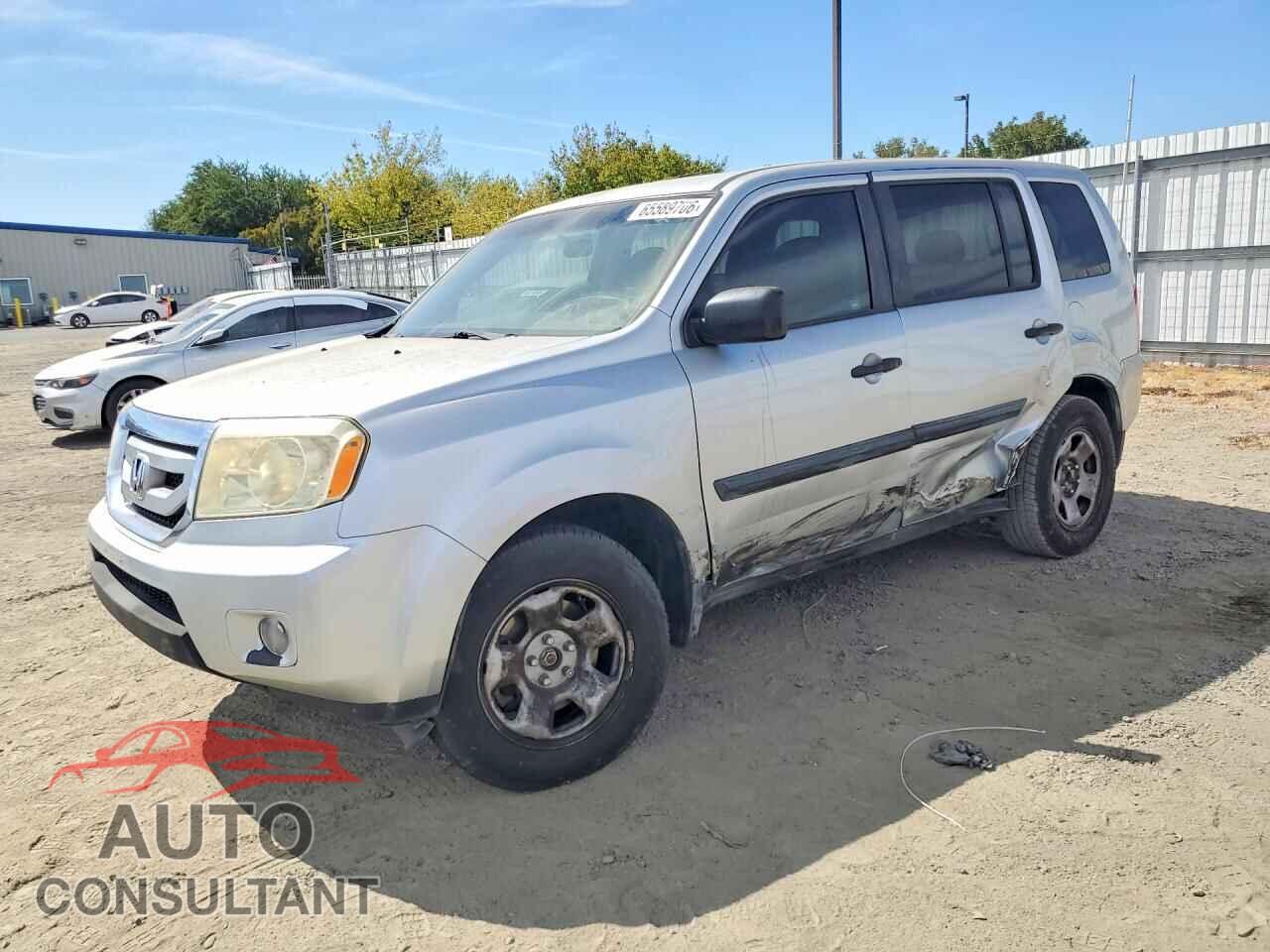 HONDA PILOT 2011 - 5FNYF3H21BB008606