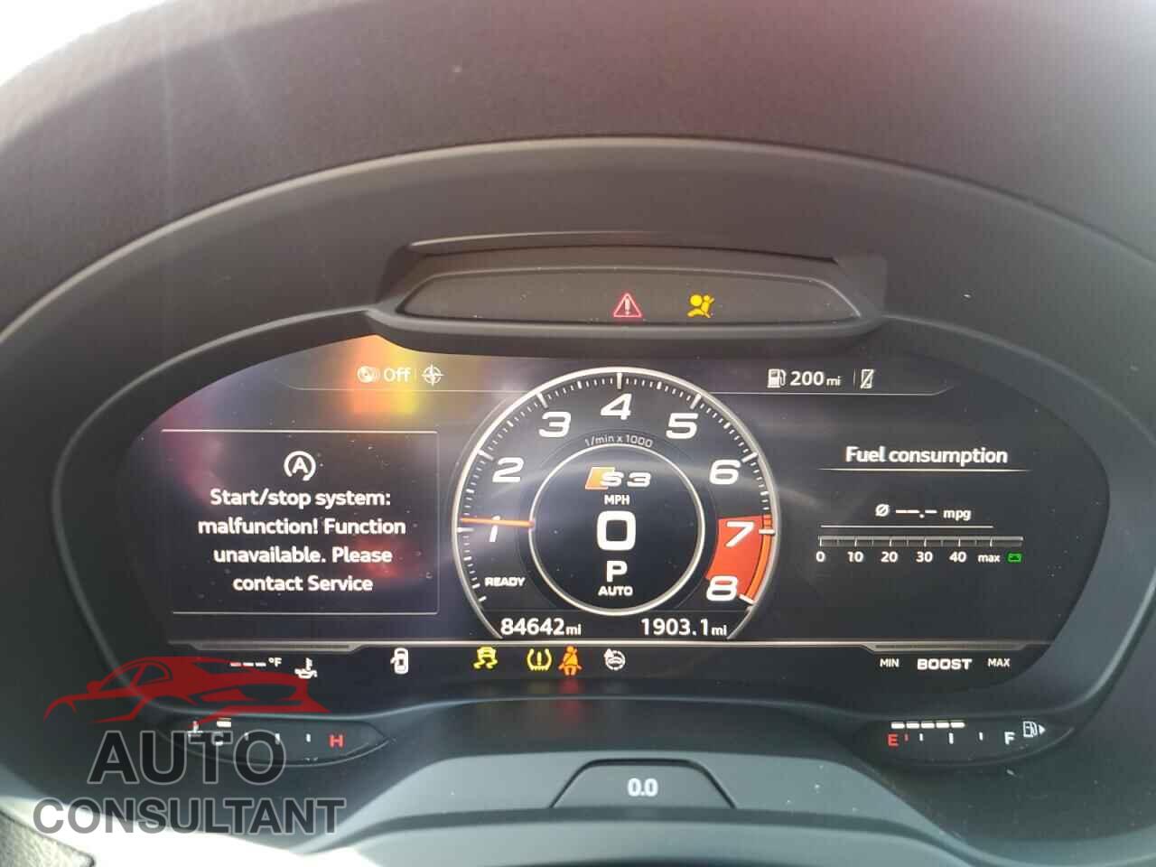 AUDI S3 2017 - WAUB1GFF3H1020627