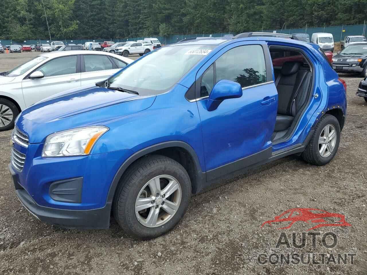 CHEVROLET TRAX 2016 - KL7CJPSB7GB558649