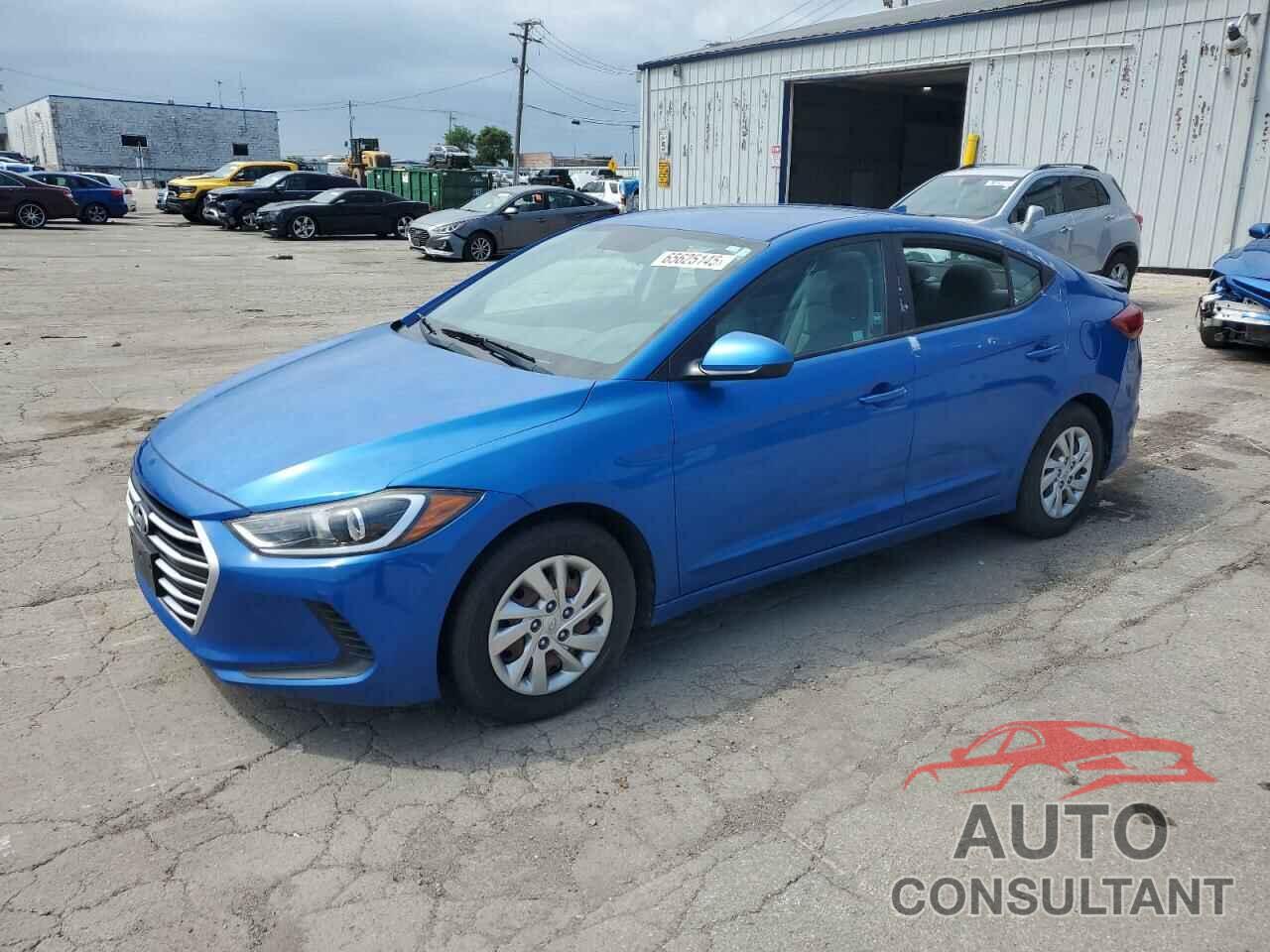 HYUNDAI ELANTRA 2017 - KMHD74LF0HU112480