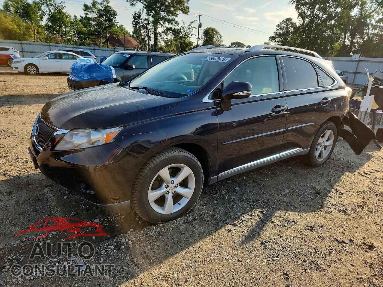 LEXUS RX350 2010 - 2T2BK1BA2AC011518
