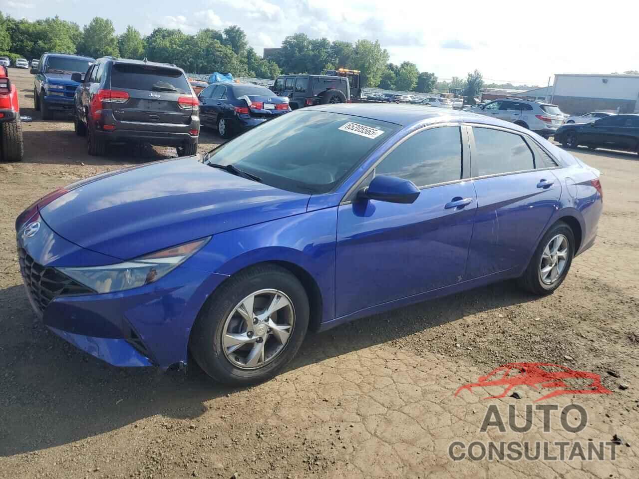 HYUNDAI ELANTRA 2021 - KMHLL4AG1MU174810