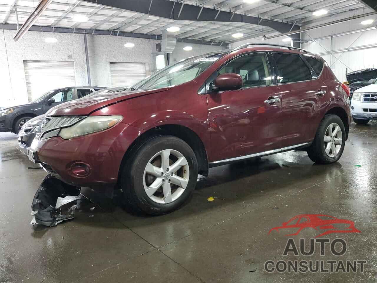 NISSAN MURANO 2010 - JN8AZ1MW1AW120844