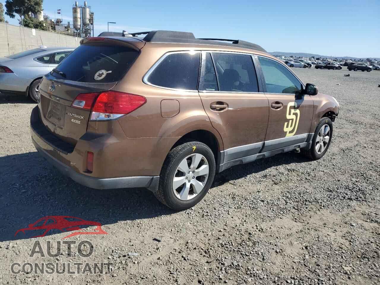 SUBARU OUTBACK 2011 - 4S4BRBFC8B3357922