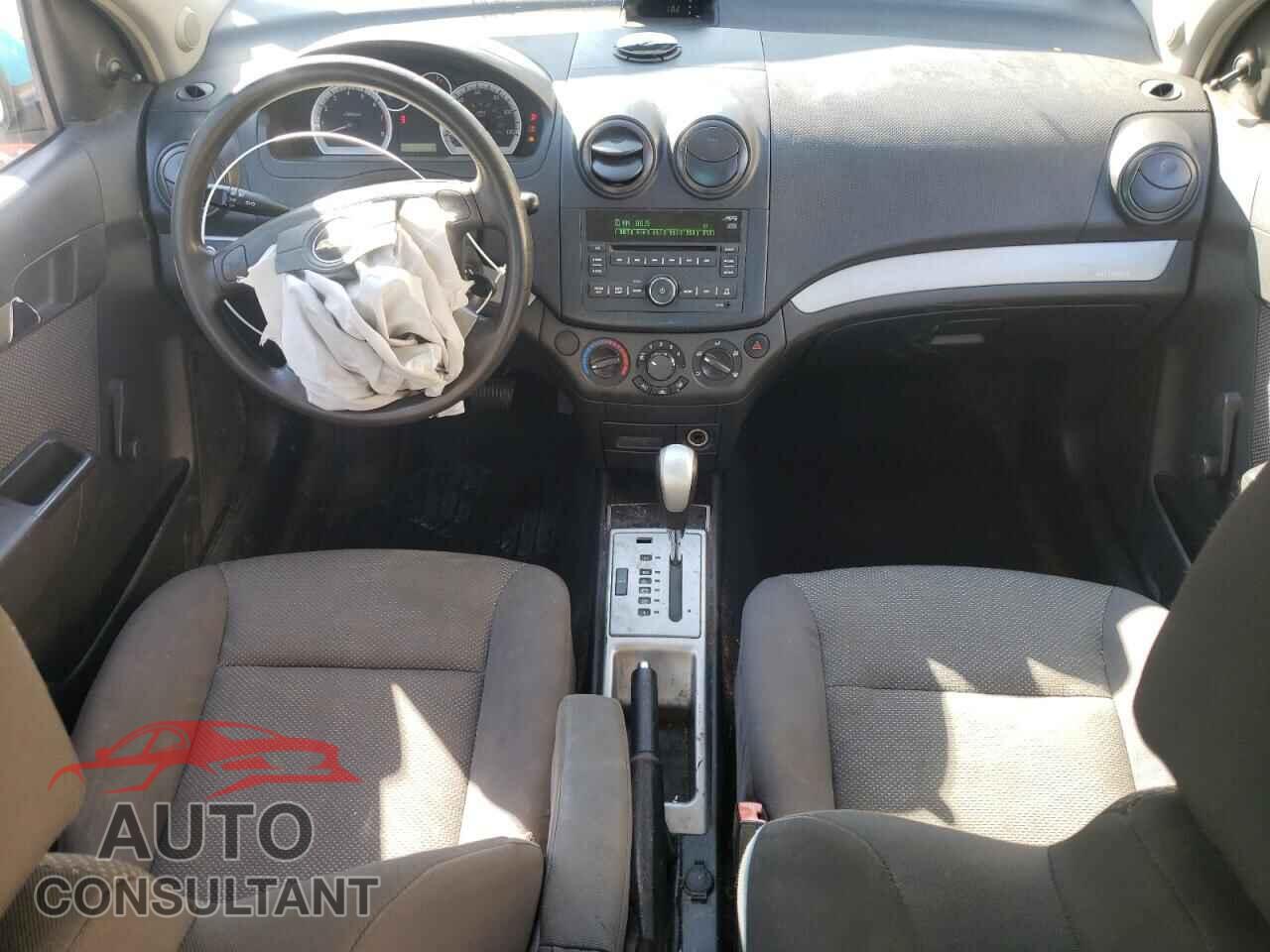 CHEVROLET AVEO 2009 - KL1TD56E89B337672