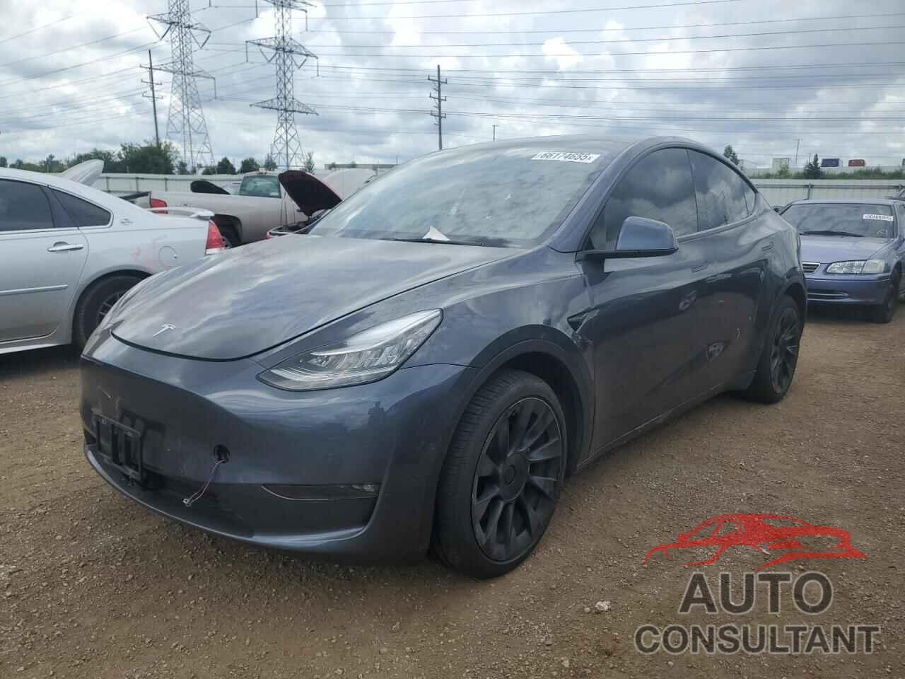 TESLA MODEL Y 2021 - 5YJYGDEE9MF125435