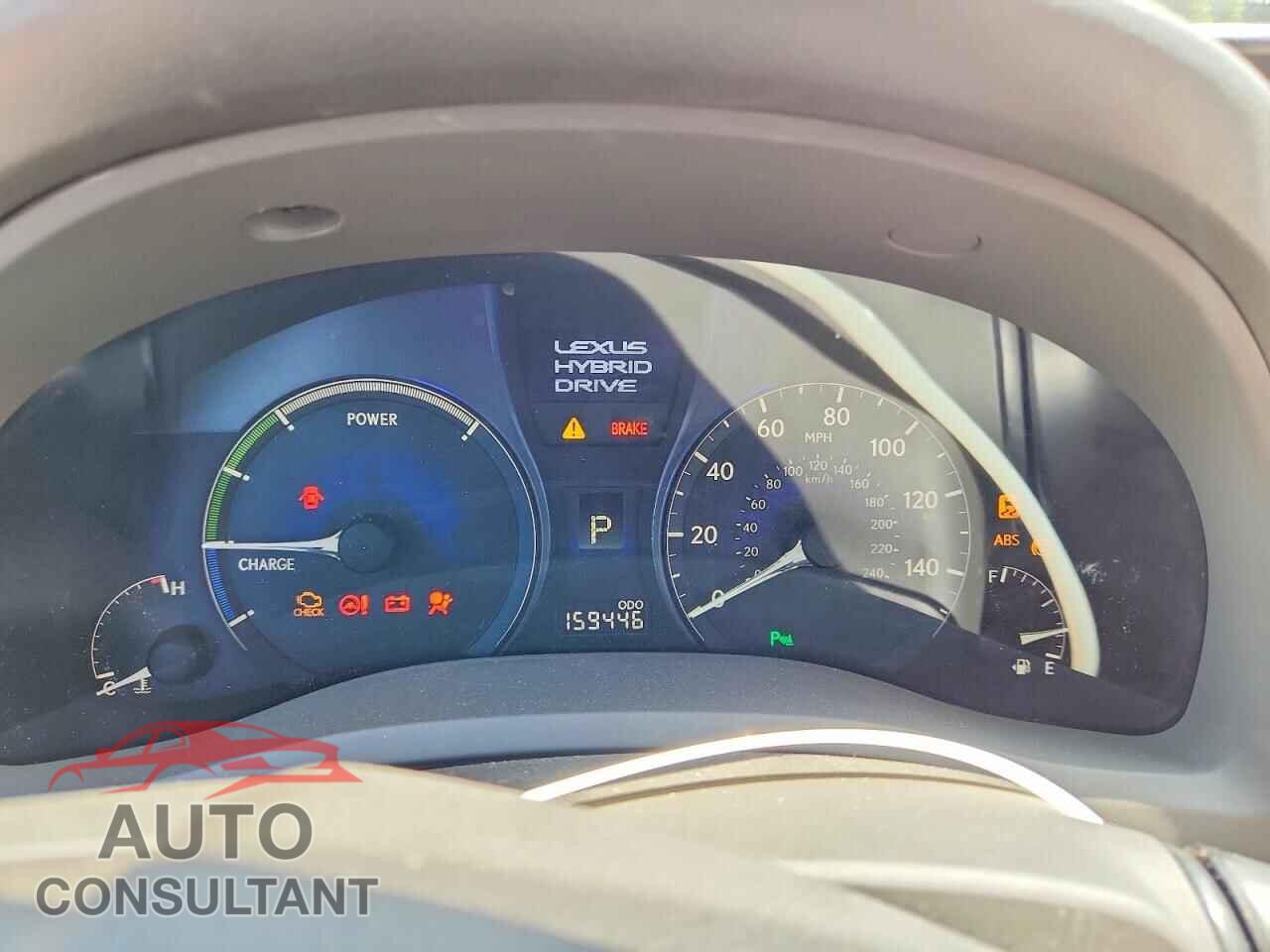 LEXUS RX450 2010 - JTJBC1BA8A2409331