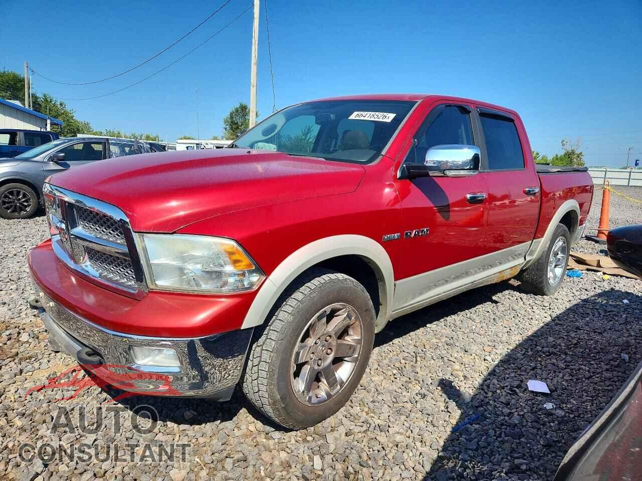 DODGE RAM 1500 2010 - 1D7RV1CT2AS140180