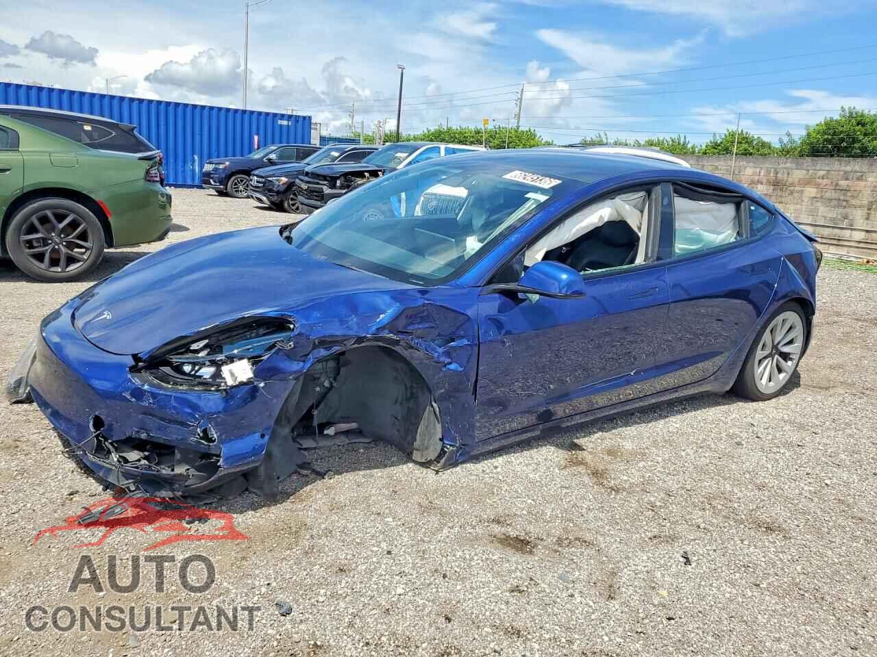 TESLA MODEL 3 2022 - 5YJ3E1EA2NF372292