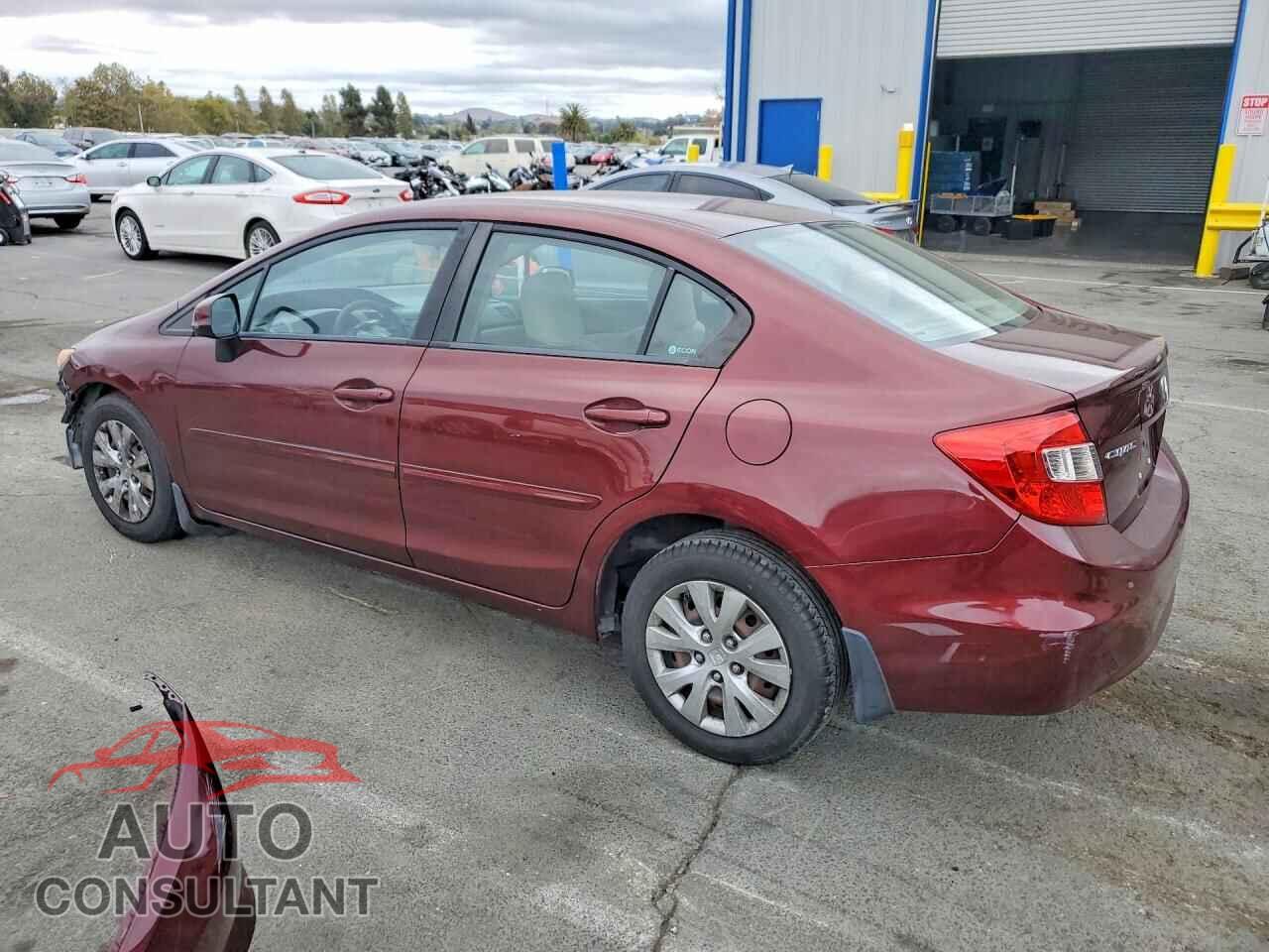 HONDA CIVIC 2012 - 19XFB2F52CE345660