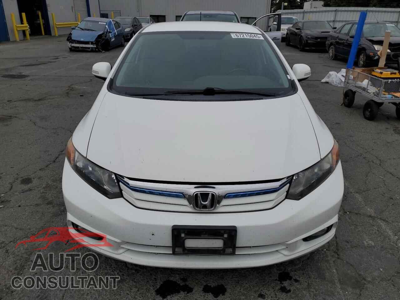 HONDA CIVIC 2012 - JHMFB4F38CS007850