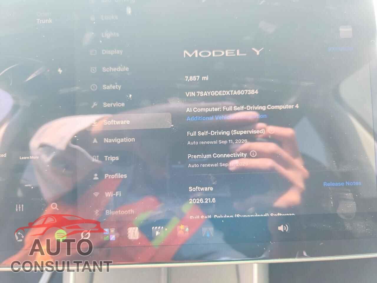 TESLA MODEL Y 2026 - 7SAYGDEDXTA607384