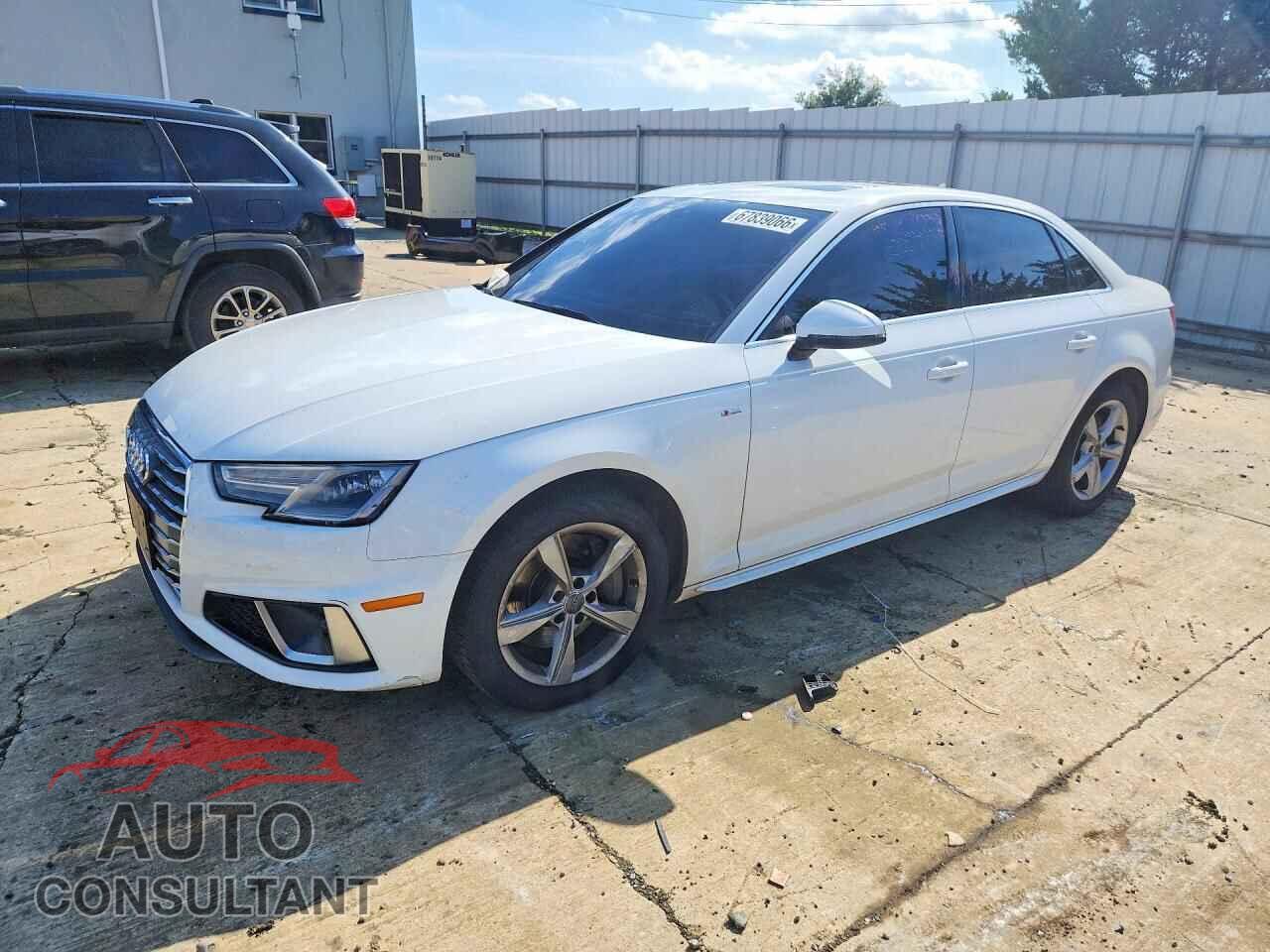 AUDI A4 2019 - WAUDNAF49KA099348