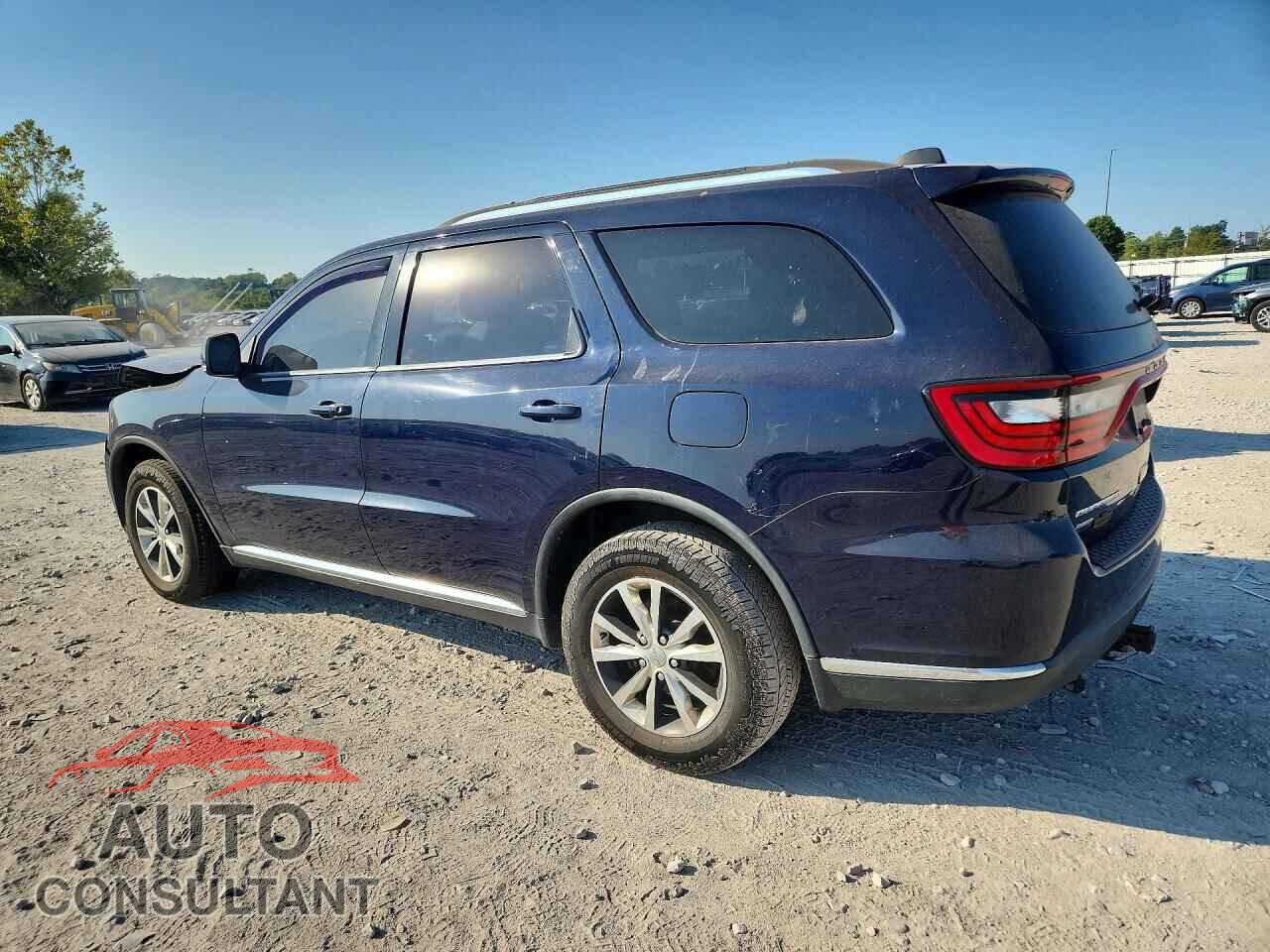 DODGE DURANGO 2016 - 1C4RDJDG6GC460118