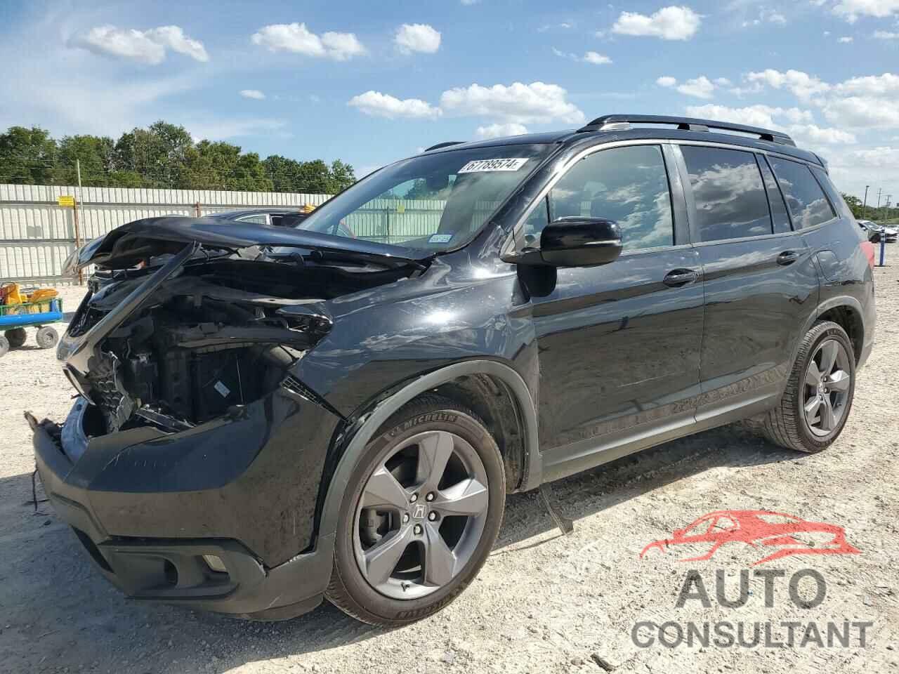 HONDA PASSPORT 2019 - 5FNYF7H93KB000804