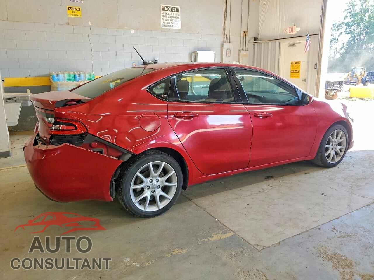 DODGE DART 2013 - 1C3CDFBA6DD338807