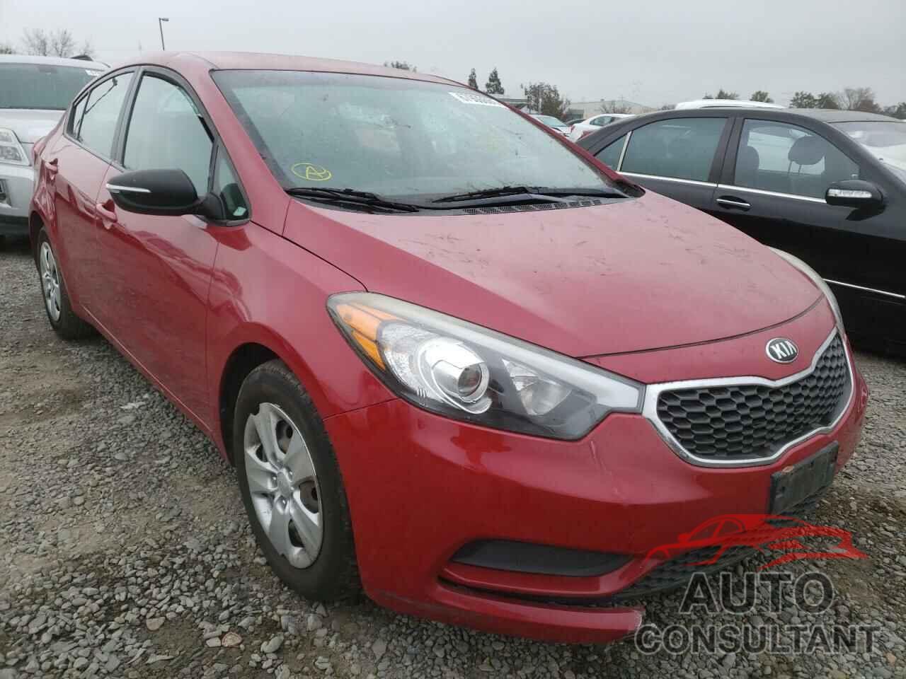 KIA FORTE 2016 - KNAFX4A61G5540967