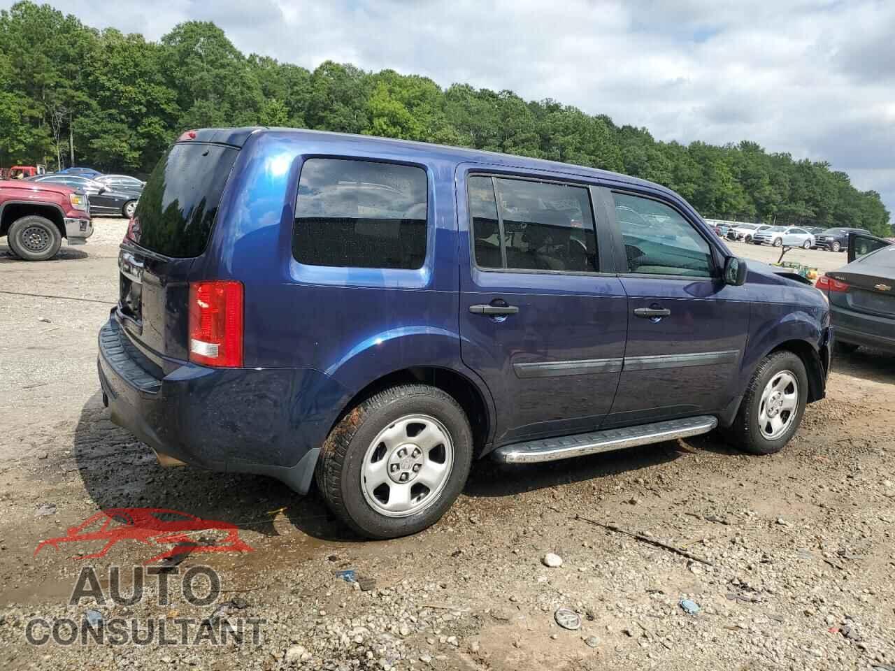 HONDA PILOT 2013 - 5FNYF3H27DB003316
