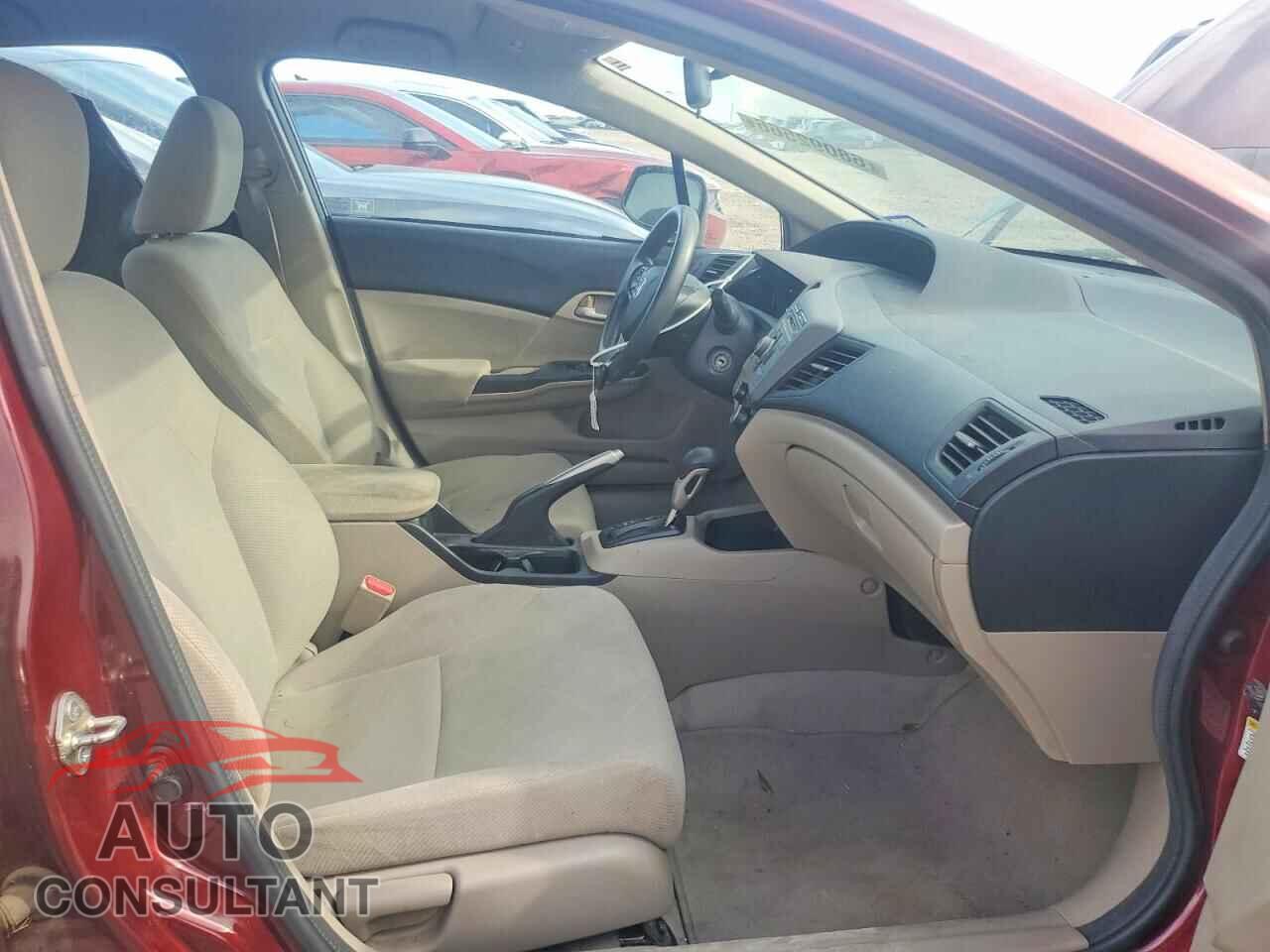 HONDA CIVIC 2012 - 2HGFB2F52CH579318