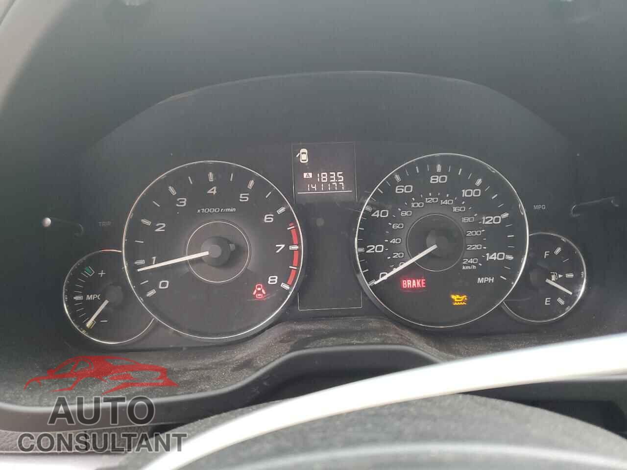 SUBARU OUTBACK 2011 - 4S4BRCAC0B1317875