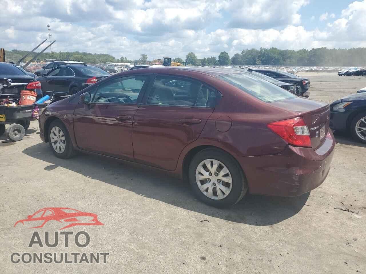 HONDA CIVIC 2012 - 19XFB2F55CE320722