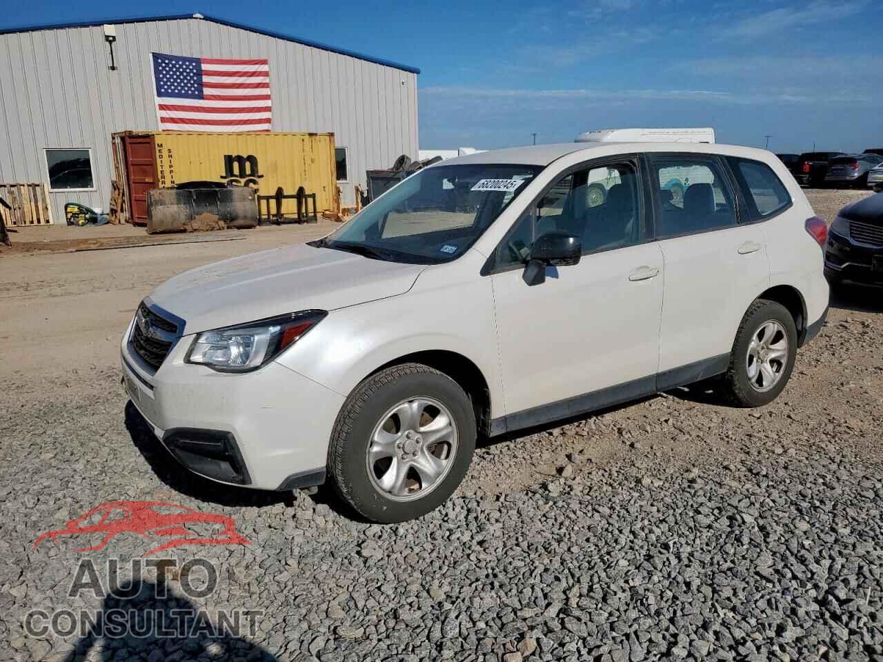 SUBARU FORESTER 2018 - JF2SJAAC5JG528129