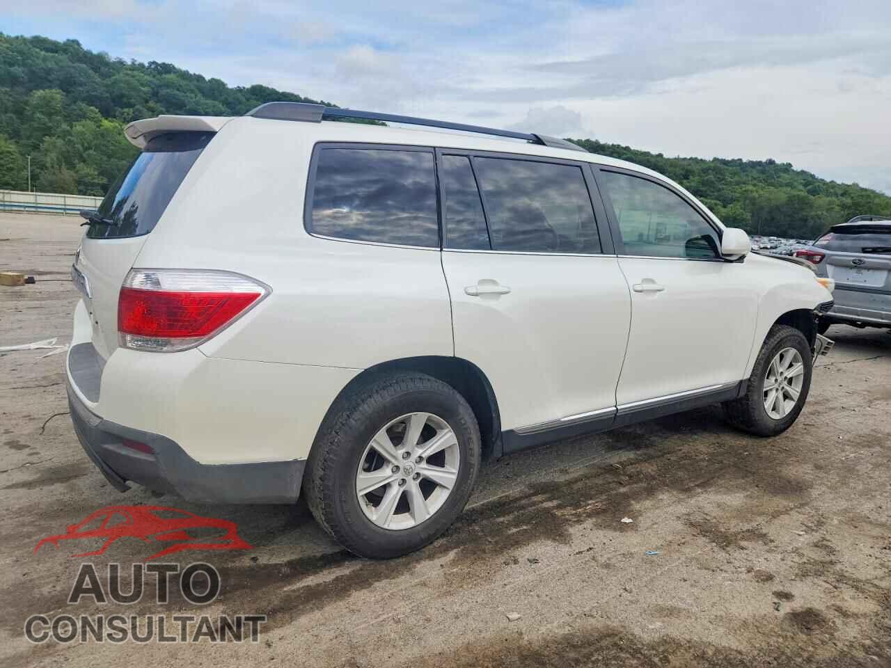 TOYOTA HIGHLANDER 2012 - 5TDZA3EHXCS030175