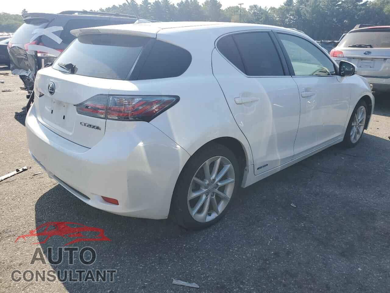 LEXUS CT 200 2011 - JTHKD5BH2B2015683