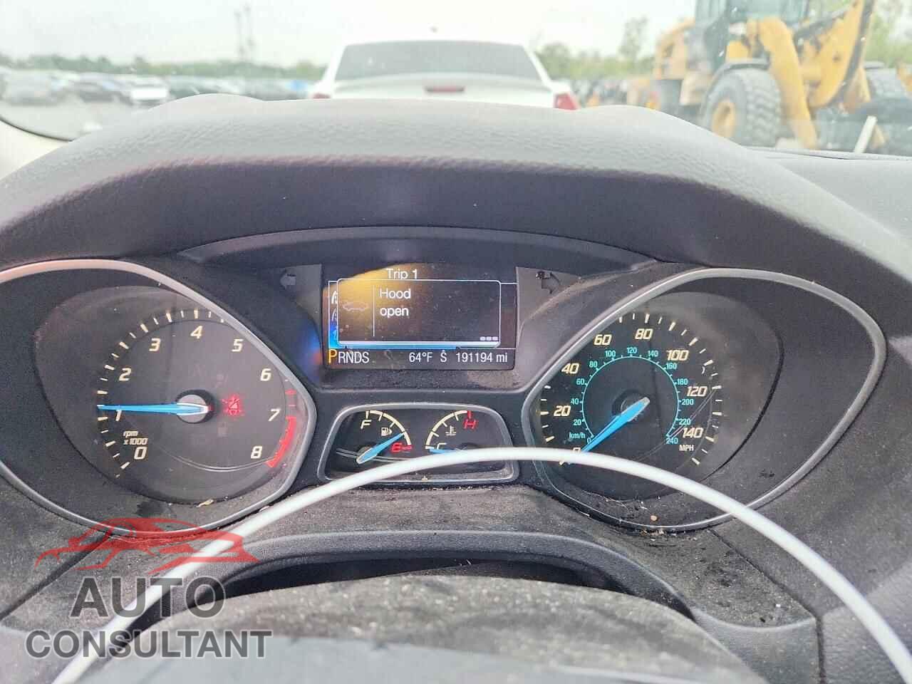 FORD FOCUS 2013 - 1FADP3F2XDL105114