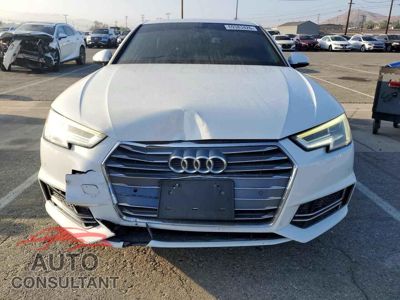 AUDI A4 2018 - WAULMAF45JA080101