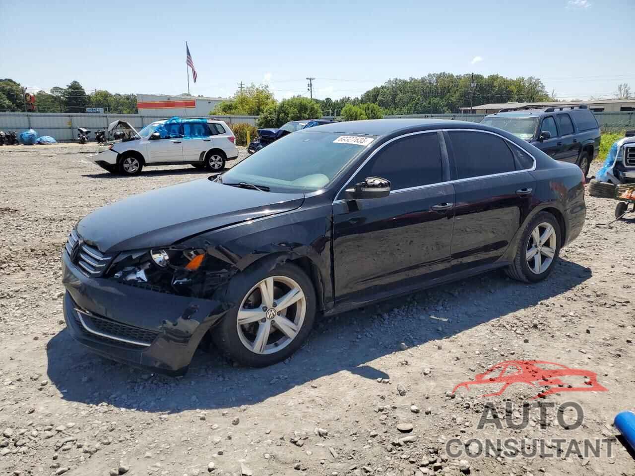 VOLKSWAGEN PASSAT 2013 - 1VWBH7A34DC079824