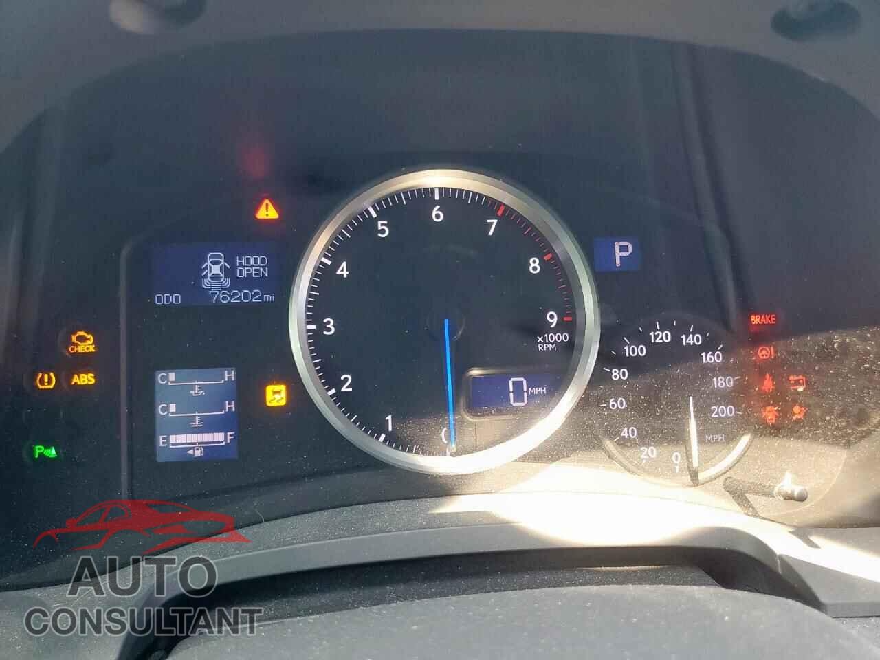 LEXUS IS 2012 - JTHBP5C20C5009852