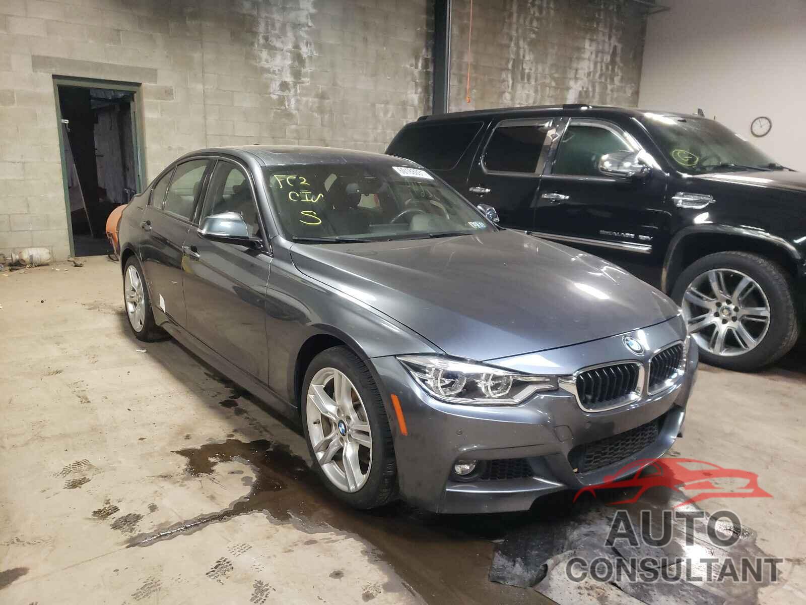 BMW 3 SERIES 2017 - WBA8B7G57HNU37576