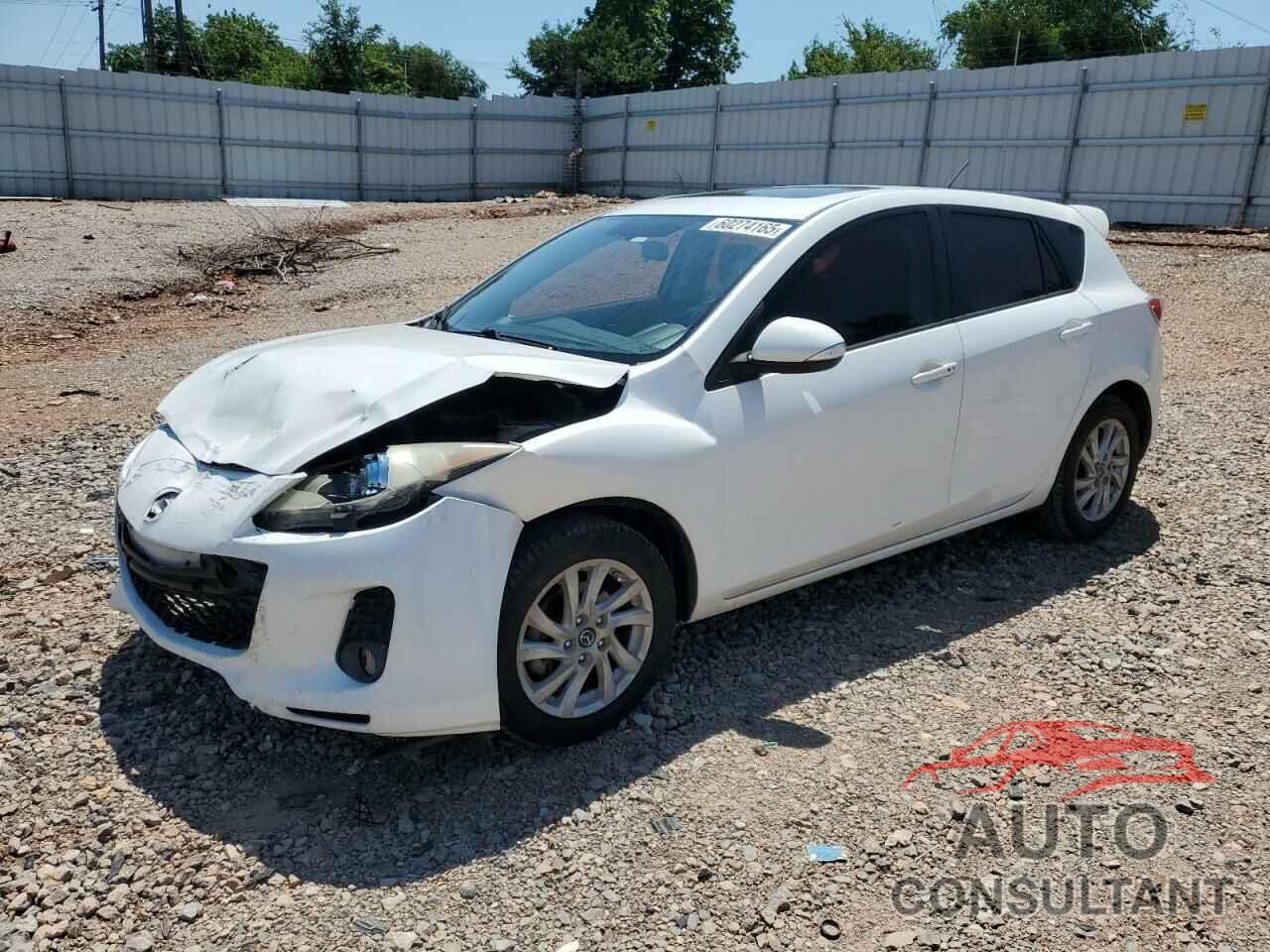 MAZDA 3 2013 - JM1BL1M73D1745290