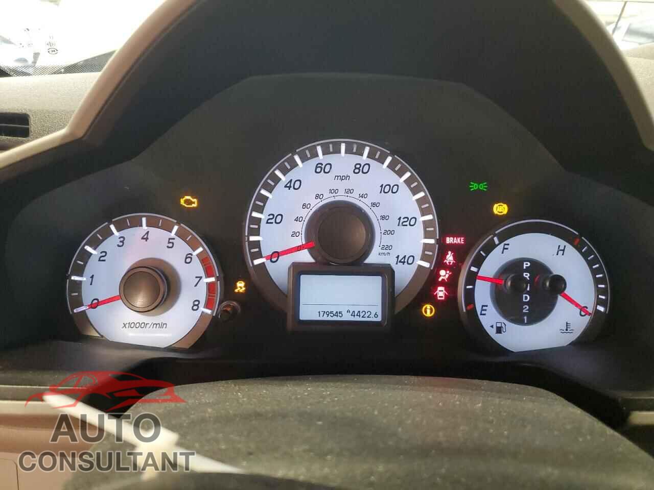 HONDA PILOT 2012 - 5FNYF4H90CB044145