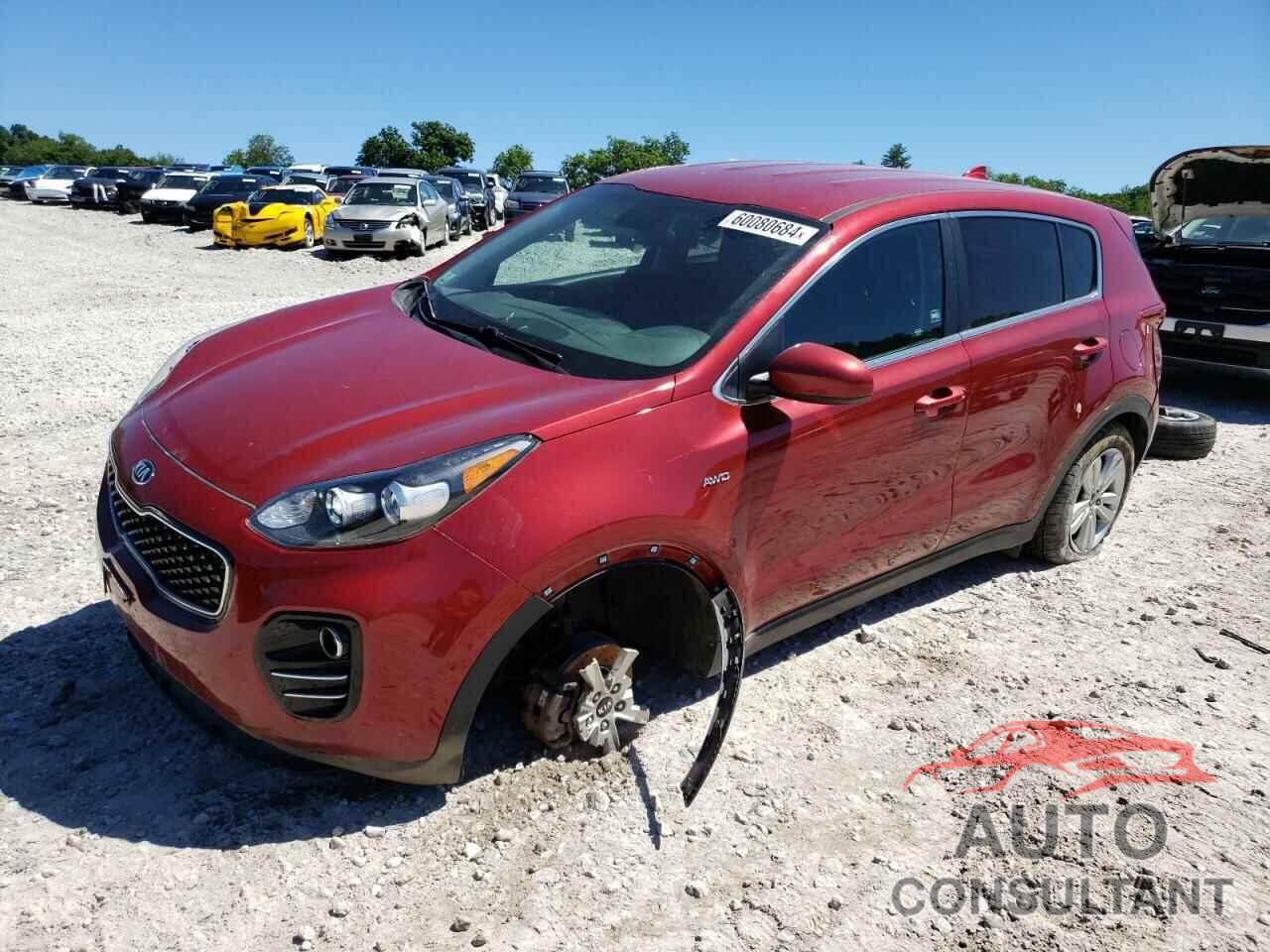 KIA SPORTAGE 2017 - KNDPMCAC1H7161439