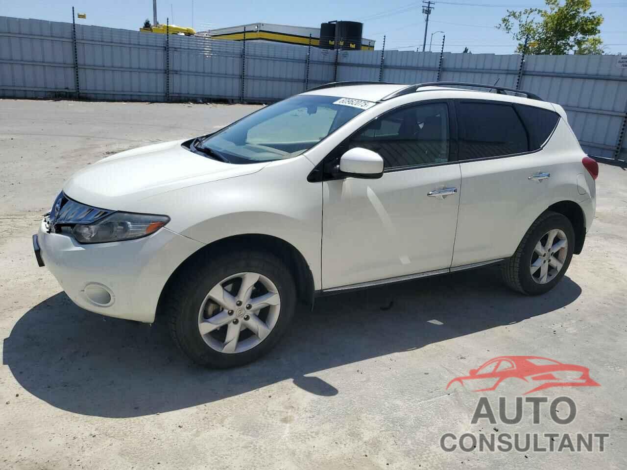 NISSAN MURANO 2009 - JN8AZ18WX9W152665