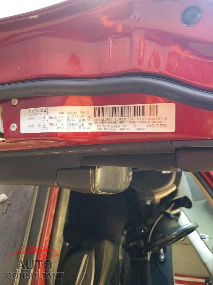 JEEP CHEROKEE 2015 - 1C4PJMCS6FW687247