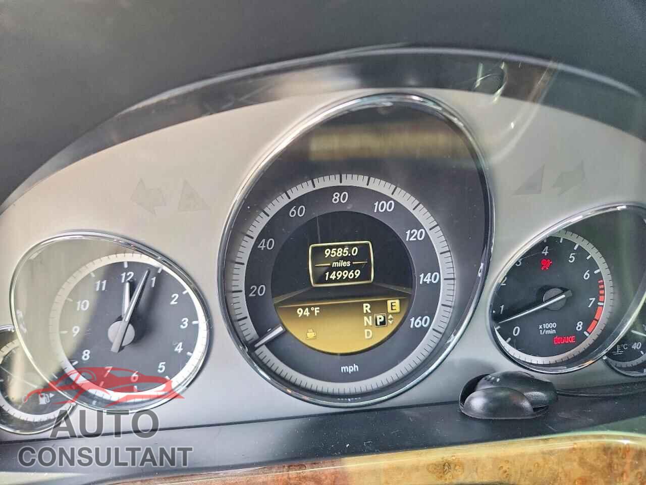 MERCEDES-BENZ E-CLASS 2012 - WDDHF8JB6CA629332
