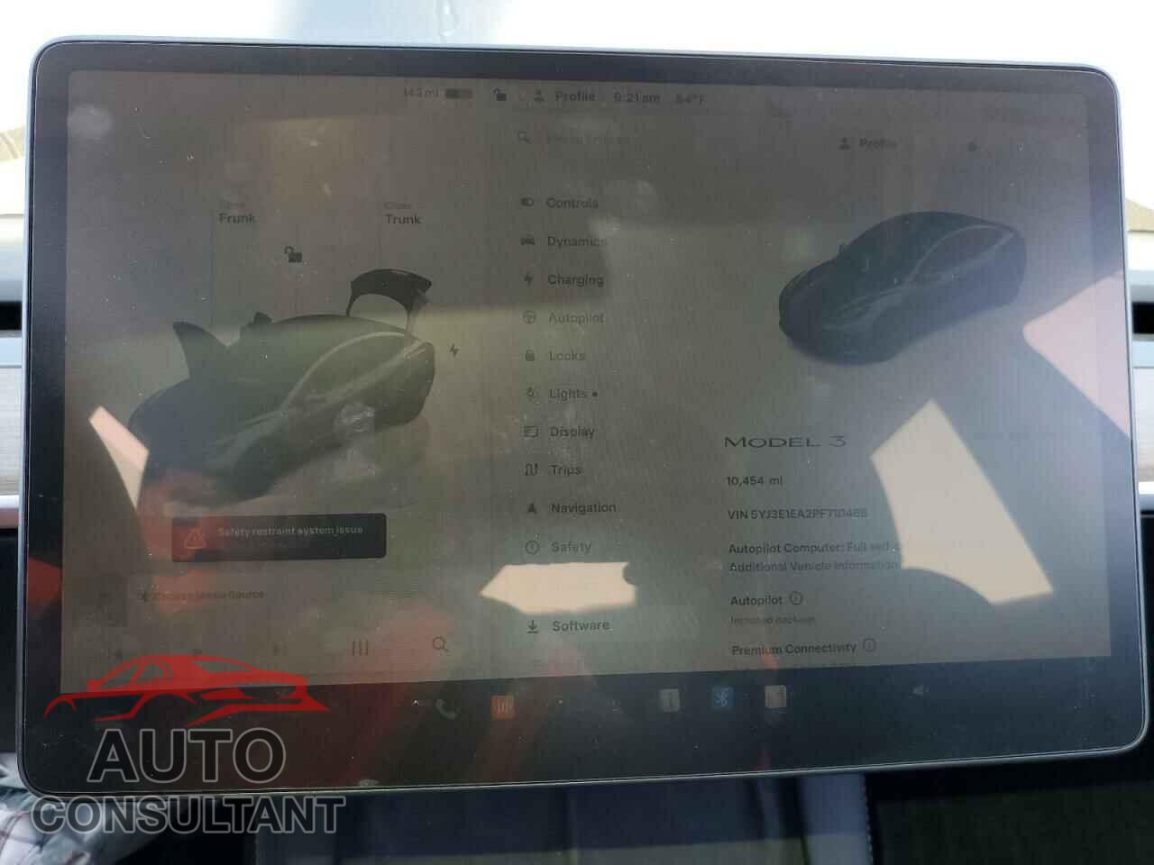 TESLA MODEL 3 2023 - 5YJ3E1EA2PF710468