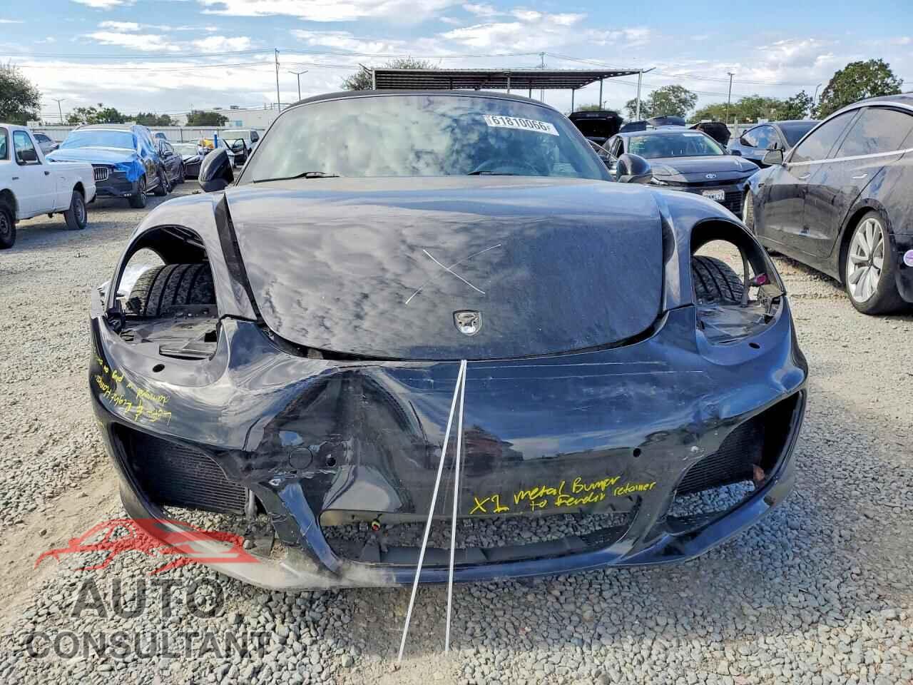 PORSCHE BOXSTER 2016 - WP0CA2A88GS120914