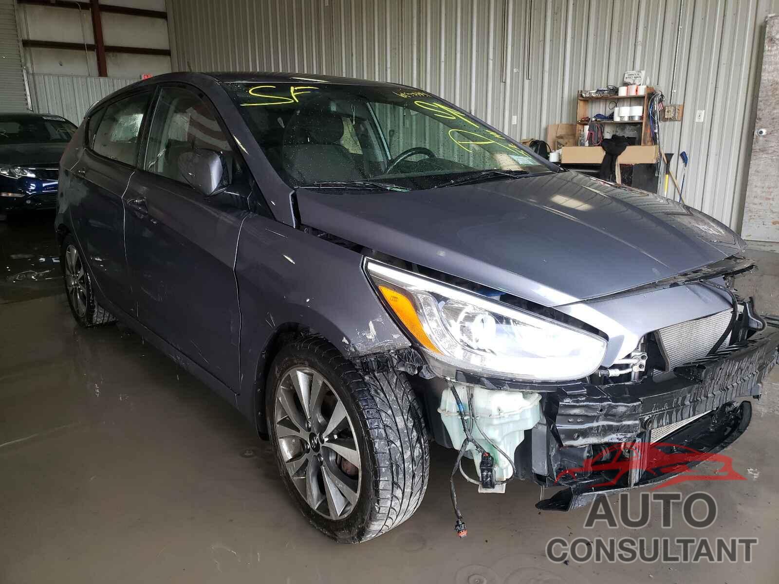 HYUNDAI ACCENT 2017 - KMHCU5AE9HU334049
